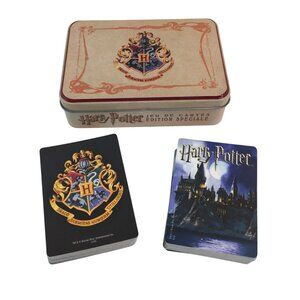 Harry Potter Special Edition Playing Card Set with Tin Two Complete Sets